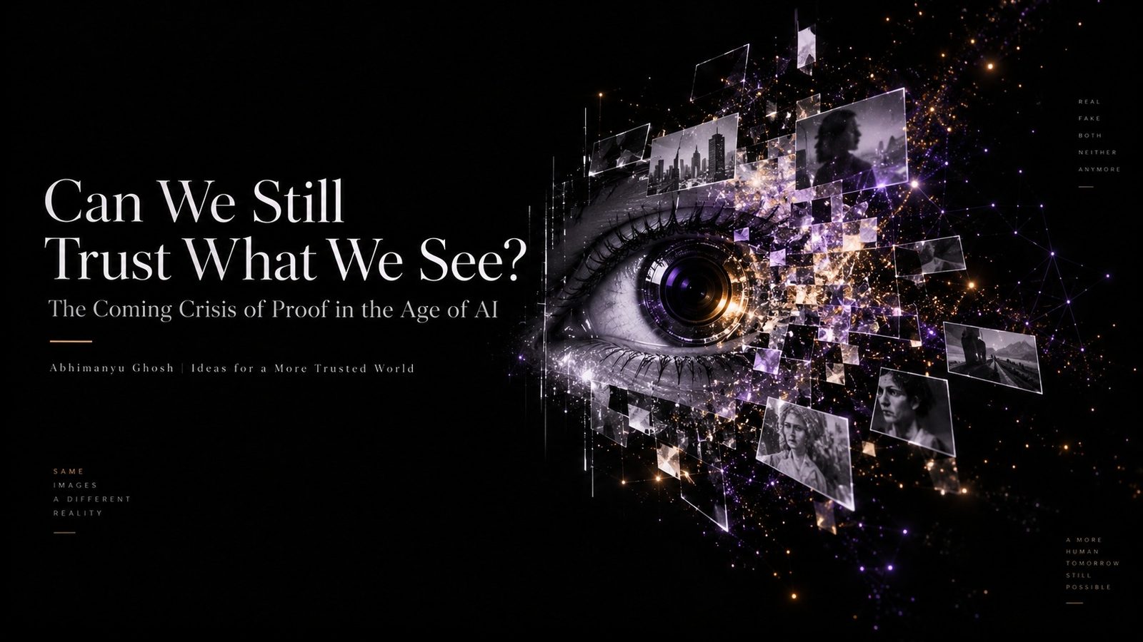 Can We Still Trust What We See?