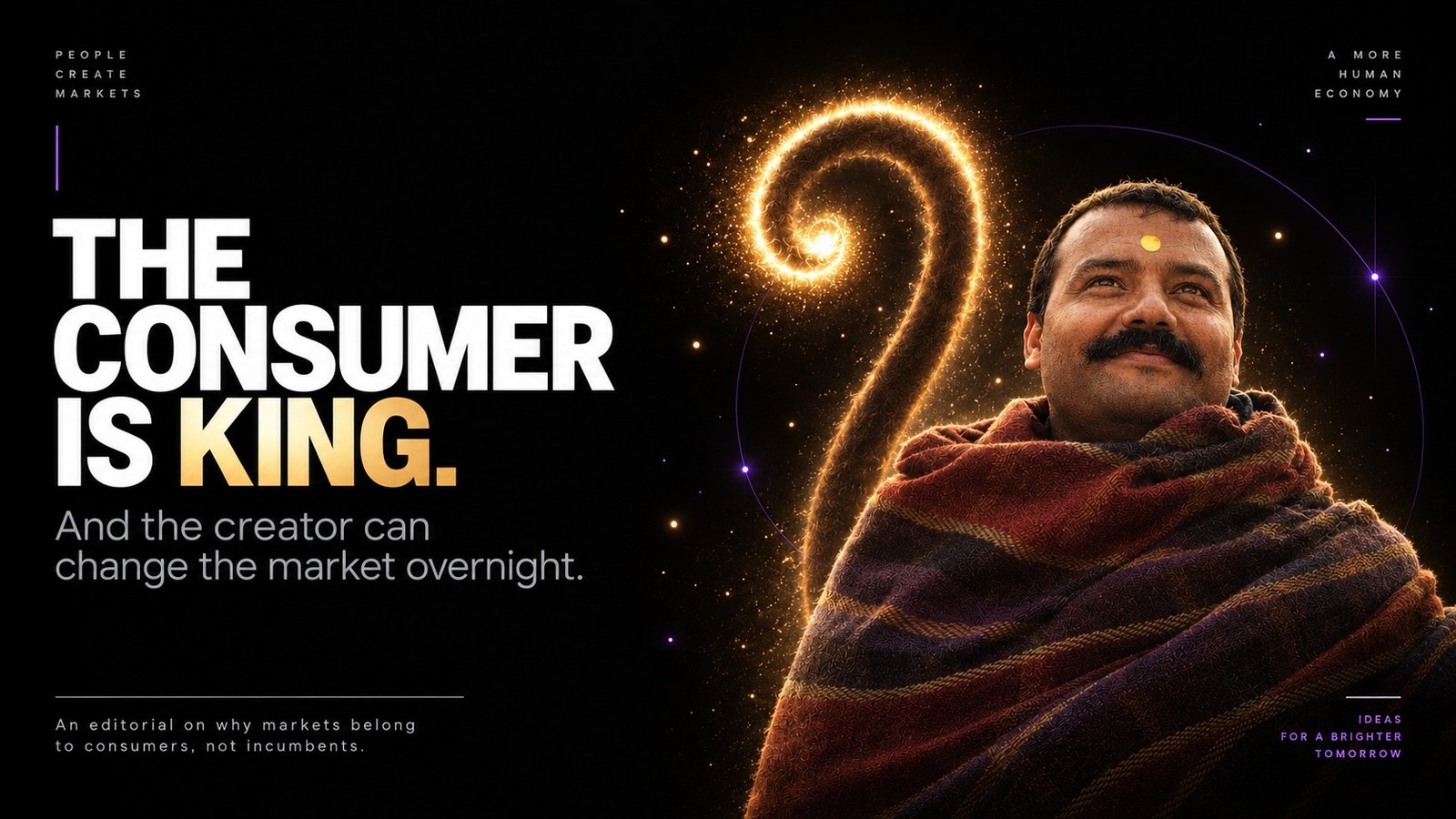 The Consumer Gave You the Crown. A Creator Can Take It Away.