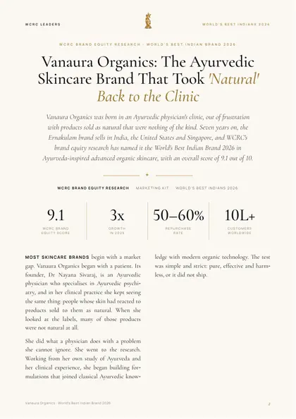 Editorial brand story